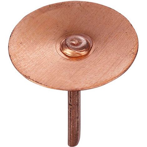 Copper Disc Rivets 3/4" (20mm) - 100 Pack - (1/2)