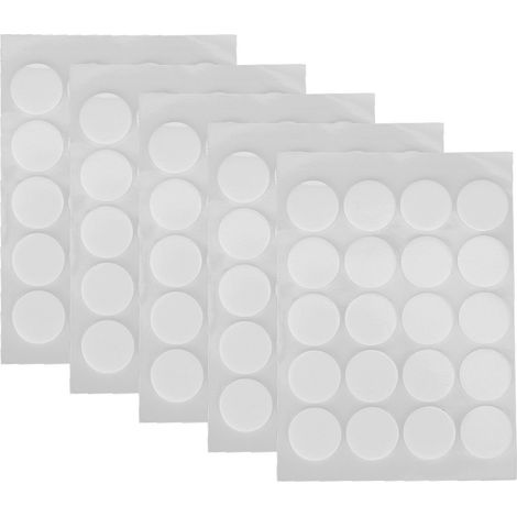 Bougies 200 Pastilles Adhésives Double Face Résistantes à la Chaleur pour Fabrication de Bougies, Fond Blanc (1/5)