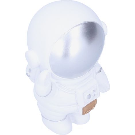 Astronaut Figurine Statue Spaceman Action Small Sculpture Birthday Gift Decoration Home DecorSilver (1/5)