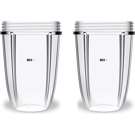 Adatto per tazza da 18 oz per frullatore/spremiagrumi compatibile Nutribullet 600W/900W (2 pezzi) (1/5)