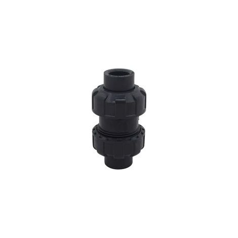 Clapet anti-retour à bille, diamètre intérieur 40 mm, PVC –