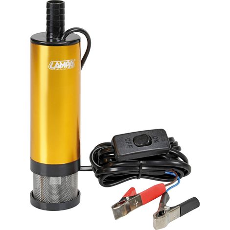 Lampa 72158 Pompa Elettrica 12V Aspira Liquidi, 30L/Min, Multicolore