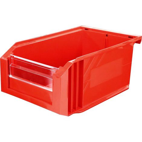 Bac Européan 8L Rouge avec Volet Abattant - 5042052