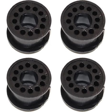 BUNTHAUS Câble de levier de changement de vitesse Portable, œillet en plastique noir, 4 pièces, 4S6P7412AA pour Fiesta Focus (1/4)