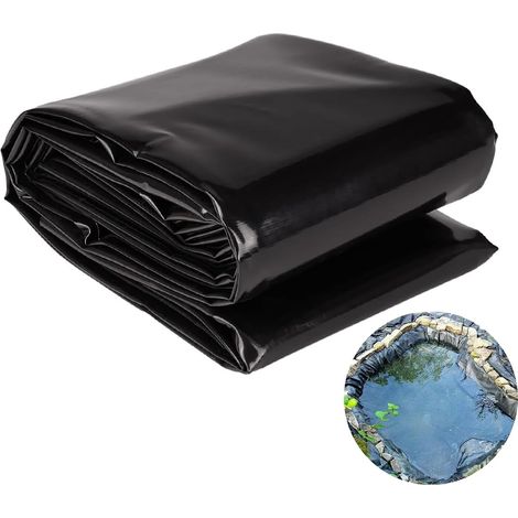 1 Bâche Étang HDPE Renforcée Imperméable Résistante UV Pour Bassin À Poisson Extérieur Jardin (1/5)