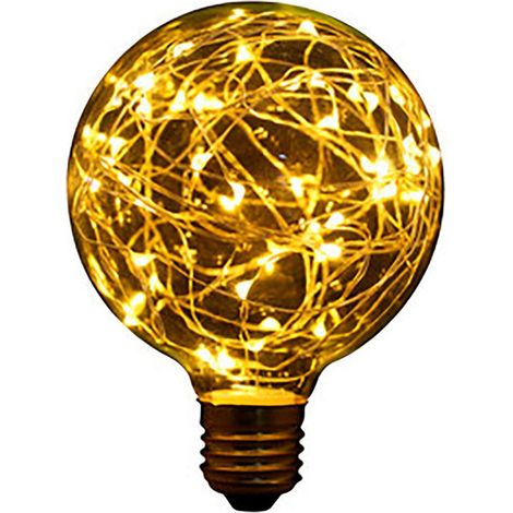 G125 Lampadina decorativa 3d 4w LED 230vac E27 Oro 81.172/3d/g (1/4)