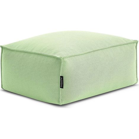 BOBOCHIC - Pouf avec bâche de protection pour canapé de jardin modulable BIARRITZ   Vert (1/5)