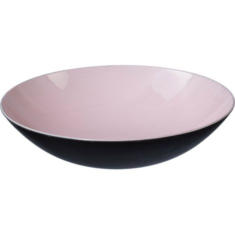 Weihnachts-Dekoschale Rosa brushed Ø 28 cm - Melamin (1/2)