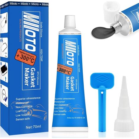 Pate a Joint Moteur, Pate a Joint Carter, Silicone Noir (1/5)