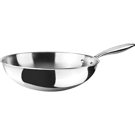WOK TRIPLY NATURAL 30 CM - IBILI