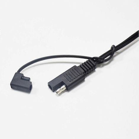 Câble adaptateur de batterie pour moto BMW, connecteur DIN Hella Powerlet vers SAE avec adaptateur SAE vers SAE (1/5)