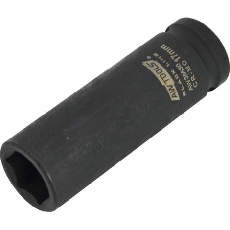 Schlagschlüssel awtools 21mm hexagonal gehärteter Stahl oxidiert