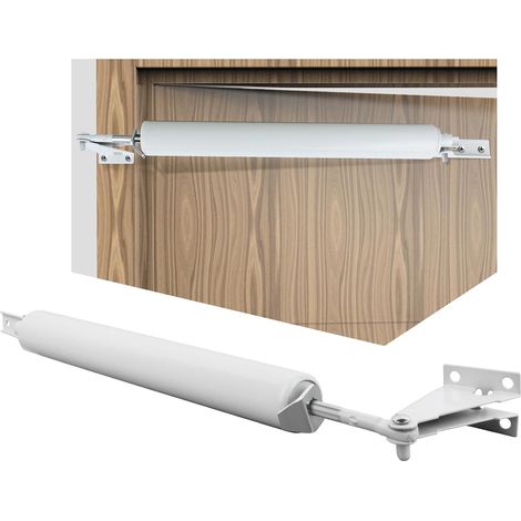 Ferme-porte, blanc, écran pneumatique standard et ferme-porte tempête (1/5)