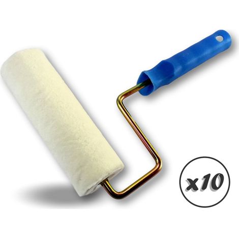 Rouleau peinture laqueur velours Ø alésage 8 mm - Quantité x10 - Laqueur