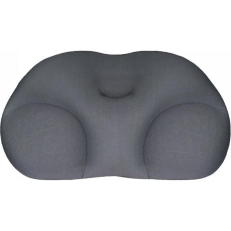 Oreiller Microbilles - Oreiller Contour Cervical en Mousse 3D - Pour Dormir sur le Côté ou le Ventre - 550 x 330 x 100/80/120 mm - 1 Pièce (1/5)