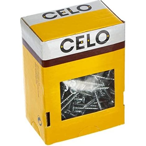 CAJA 200UN TORNILLO MADERA AVELLANADO POZI DIN/REF VLOX 4X40 ZINCADO+LUBR. CELO