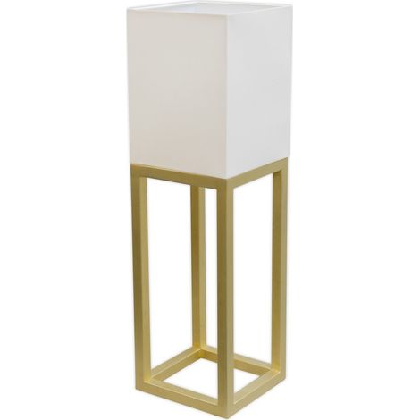 Naeve ALFA Lampe de table avec abat-jour beige