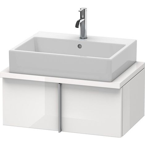 VERO mobile consolle basso 285x700x448mm bianco lucido