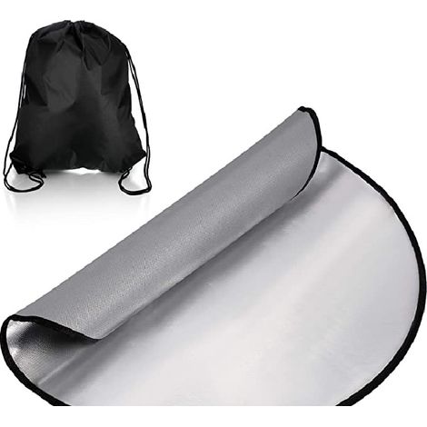 Filiyano-Coussins de cheminée ronds résistants à la chaleur, 61 cm (24 pouces) (1/5)