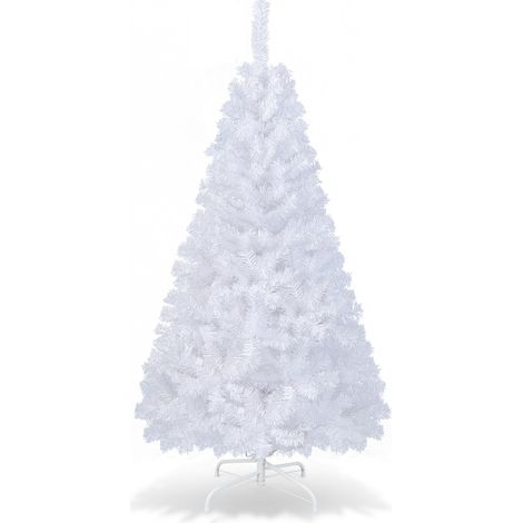 5 ft White Artificial PVC Christmas Tree (1/5)