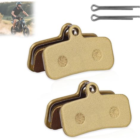 2pcs Plaquettes de Frein Avant et Arrière, Métal Remplacement Plaquettes Frein Disque pour Light Bee X/S X160 X260 Sting R MX3 MX4 Pièces Motos Tout-Terrain Électriques (1/5)