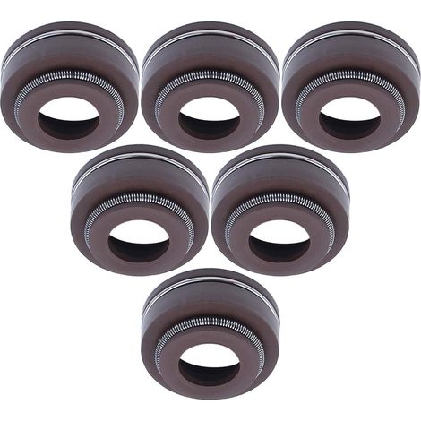 Adefol 6pcs joints de tige de soupape pour Honda GX390 GX340 GX270 GX240 13HP 11HP 9HP 8HP Moteur Remplace 12209-ZE8-003 (1/5)