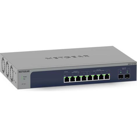 Conmutador Switch Netgear MS510TXM Gestionado 8 Puertos 10Gbps SFP+ Full Duplex Rack (1/2)