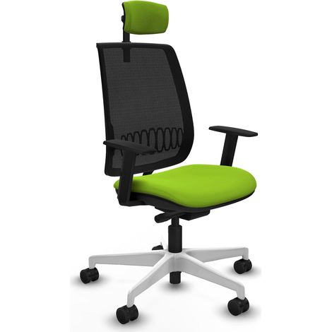 Silla de oficina piqueras y crespo Alares pistacho similpiel (1/2)