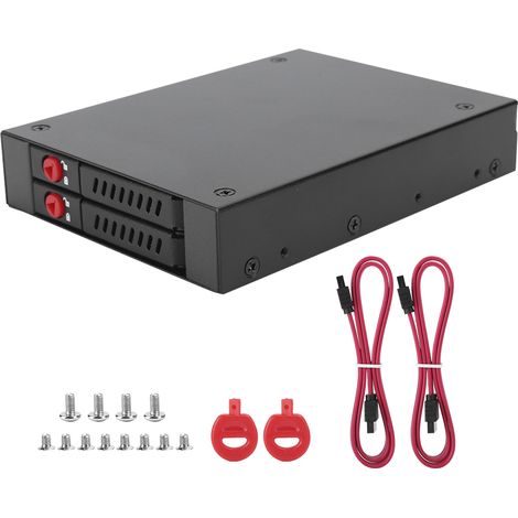 Boîtier disque dur externe pour SSD SATA1/2/3 2,5 pouces, adapté lecteur disquette 3,5 pouces (1/5)