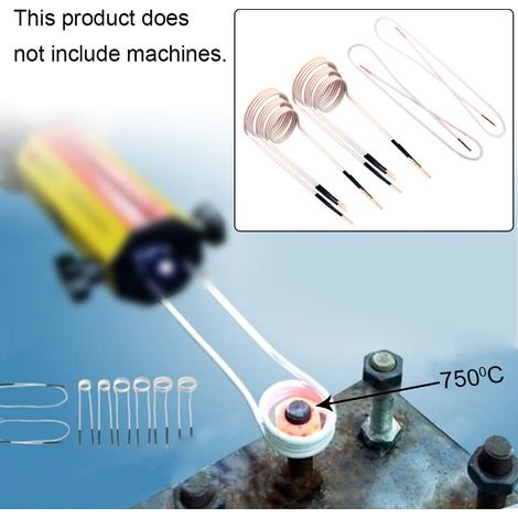 Bobine de 8 bobines de chauffage à induction pour appareil à induction φ5-40 mm (1/5)