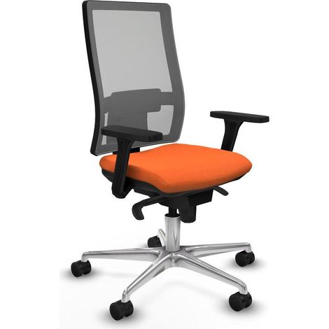 Piqueras y Crespo Horna Bürostuhl orange höhenverstellbar