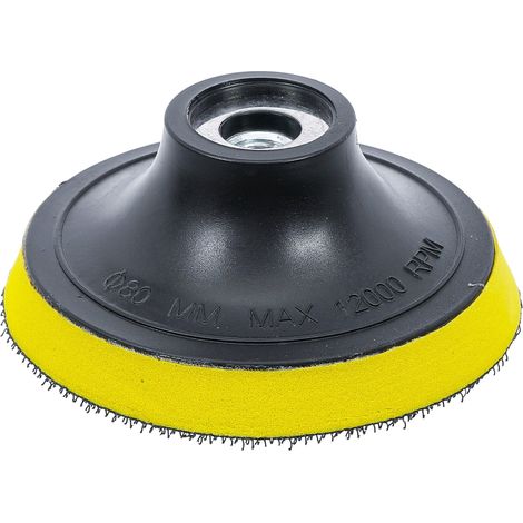 Plato de lijadora con fijación de cinta adhesiva Ø 80 mm para 9259 (1/4)