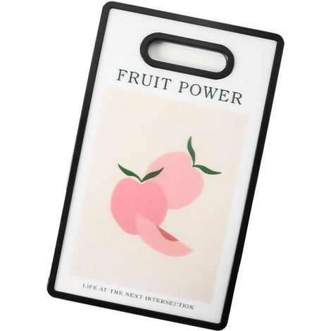 Planche à Découpe Acrylique Multifonction pour Fruits et Aliments Bébé, Facile à Nettoyer, Design Carré Pêche pour Cuisine (1/5)
