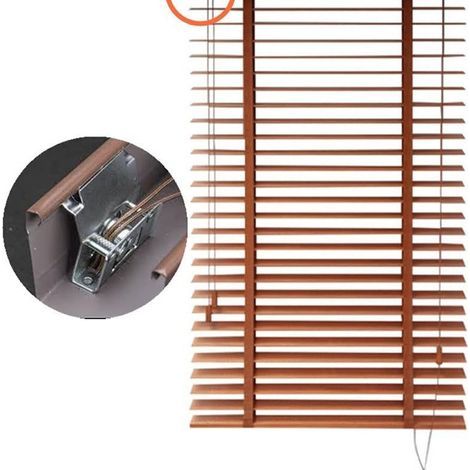 Rutschfestes Verriegelungssystem für Holzjalousien (2er-Set) – Wesentlicher Bestandteil eines leisen und leichtgängigen Hebesystems (1/5)