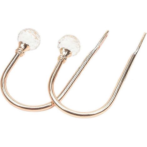 Accessoires pour fenêtres : manilles métalliques en forme de U, embrasses de rideaux, crochets muraux, cintres, accessoires pour la maison (1/5)