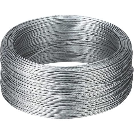 FILO ELETTRIFICATO INTRECCIATO PER RECINZIONI mt. 200 x Ø 1,