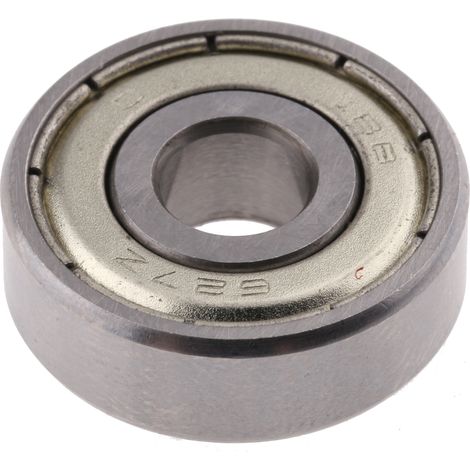 Roulement à billes blindé miniature, ø int. 7mm, ø ext. 22mm, larg. 7mm ( Prix pour 1 )