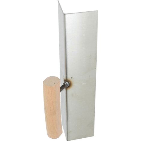 Wandeckenkelle, Putzkelle mit Holzgriff, verschleißfestes Trockenbaueckenwerkzeug, Maurerwerkzeug zum Verfugen-For Outer Corner (1/5)