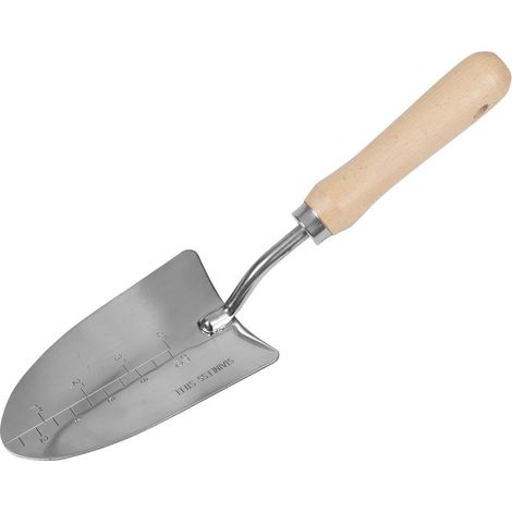 Sealey GTWH003 Premier Hand Trowel Hand Trowel with Ash Handle & Stainless Steel Blade (1/2)