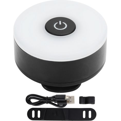 Feu arrière vélo LED haute luminosité, éclairage de nuit, signalisation de sécurité, recharge USB (1/5)