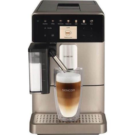 Sencor SES 9350CH automatische Edelstahl Espressomaschine