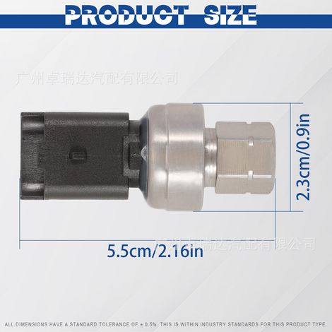 Klimaanlagendrucksensor 6455Z3 9878362280 für Citroën Peugeot Berlingo II (1/4)