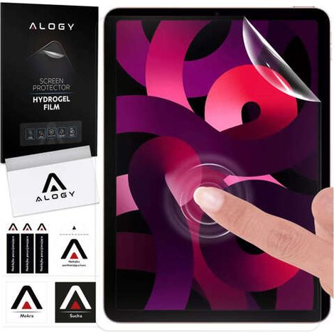 Protector de pantalla de hidrogel para tablet Apple iPad Air 5 10.9 2022 Alogy hydrogel (1/5)