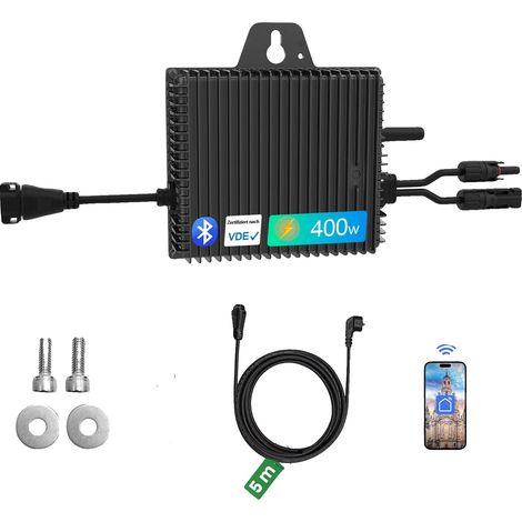 Micro Onduleur, Installation Plug and Play, Fonctionnement à Haute Efficacité, SV400-Pro, 230V-b, 22-50V-b (1/2)