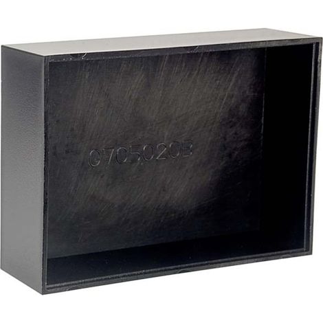 Gainta G705020B Verguss-Gehäuse 70.5 x 50.5 x 20 ABS Kunststoff Schwarz 1 St.