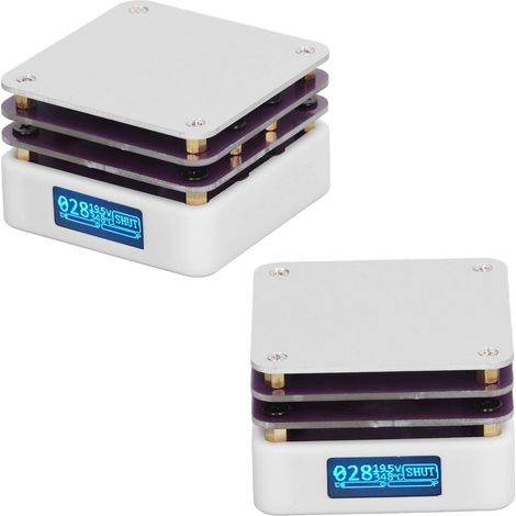 Station de préchauffage à thermostat intelligent 20V pour soudage et réparation de composants électroniques, parfaite pour atelier et projets DIY. (1/5)