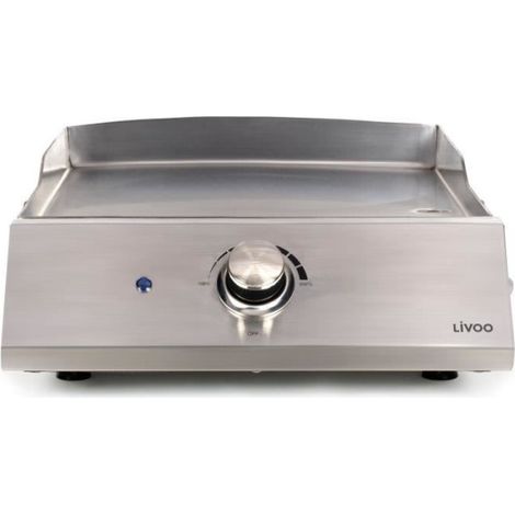 Plancha électrique - LIVOO - DOC292 - 1 bruleur - Inox (1/5)