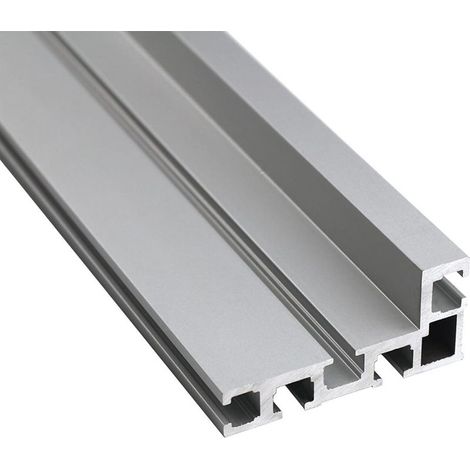 T-Nut-Gehrungsschiene Typ 75 800 mm Aluminium-Führungsschiene T-Nut für Heimwerker, Tischkreissägen-Holzbearbeitung Mini-Schiene - (1/5)
