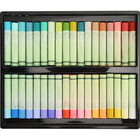 36Pcs Oil Pastel Heavy‑Color Graffiti Crayon Set Children Cartoon Painting Pastel Pencil (1/5)