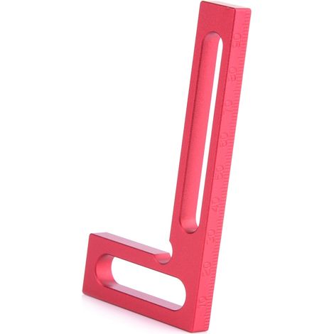 100 mm Miniatur-L-förmiger Spannwinkel aus Aluminiumlegierung für die Holzbearbeitung. (1/5)
